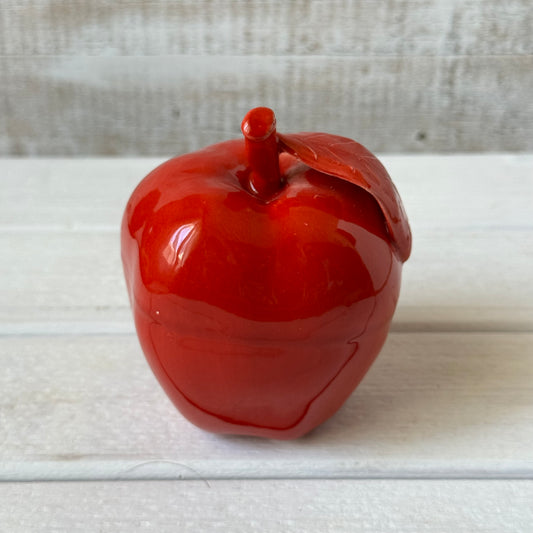 Ceramic apple
