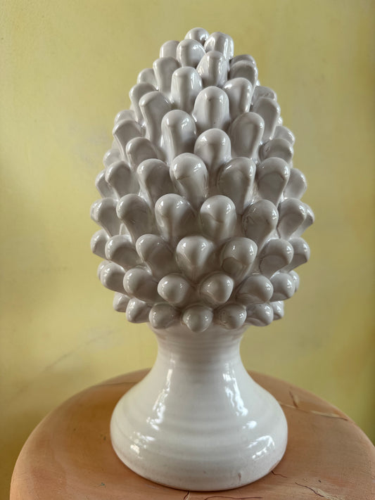 Pigna in ceramica bianca - CRC Artigian Design