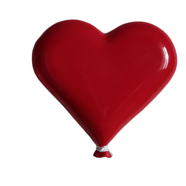 Cuore in ceramica - CRC Artigian Design
