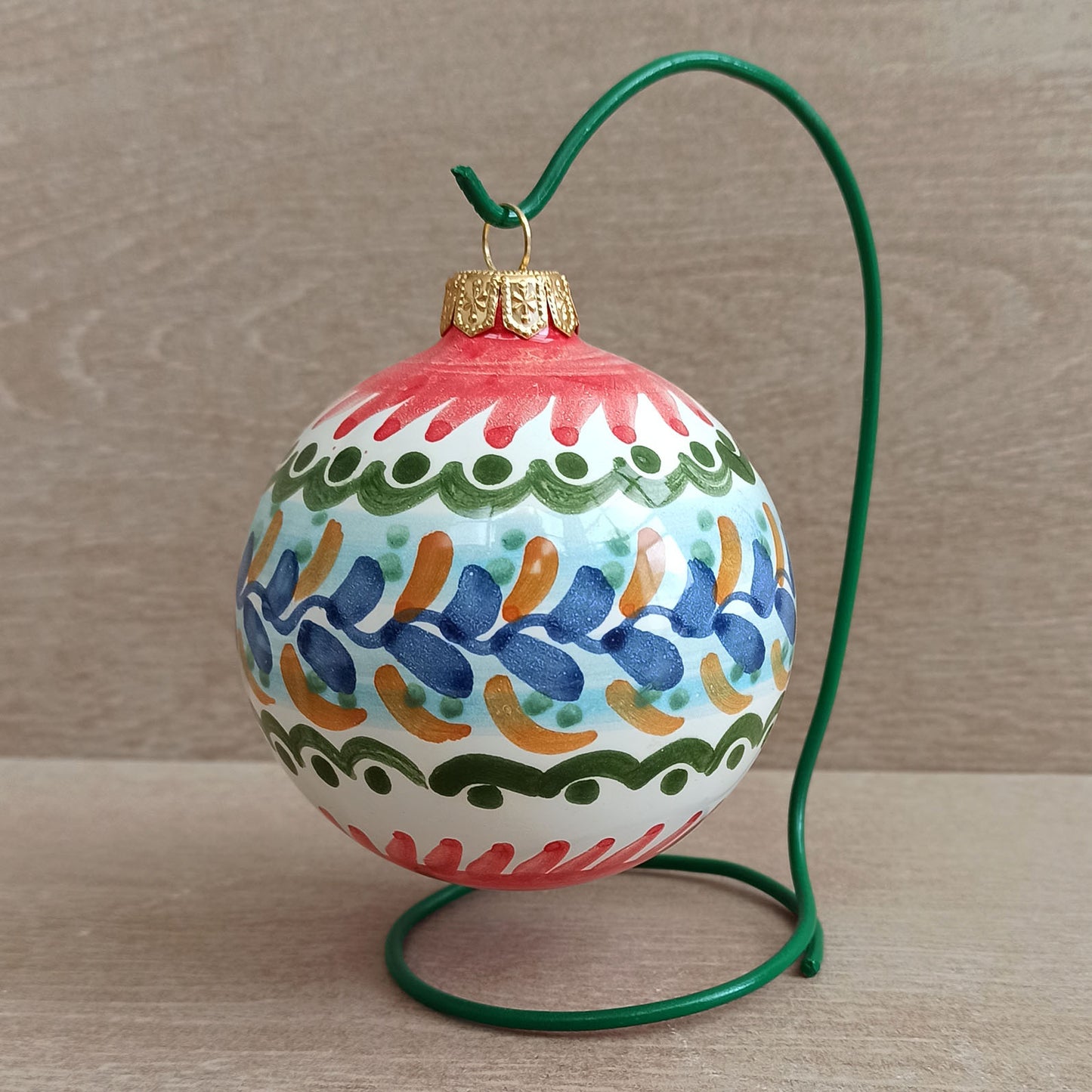Pallina di Natale in ceramica - CRC Artigian Design