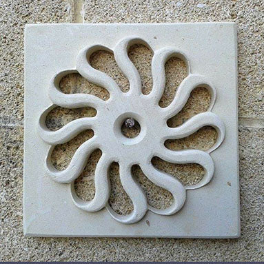 Prese d'aria griglia areazione in Pietra Leccese | mod. GALLIPOLINA - CRC Artigian Design