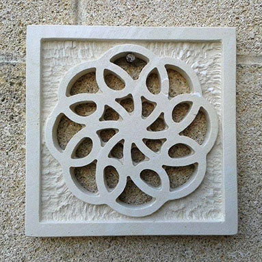 Prese d'aria griglia areazione in Pietra Leccese | mod. LECCESE - CRC Artigian Design
